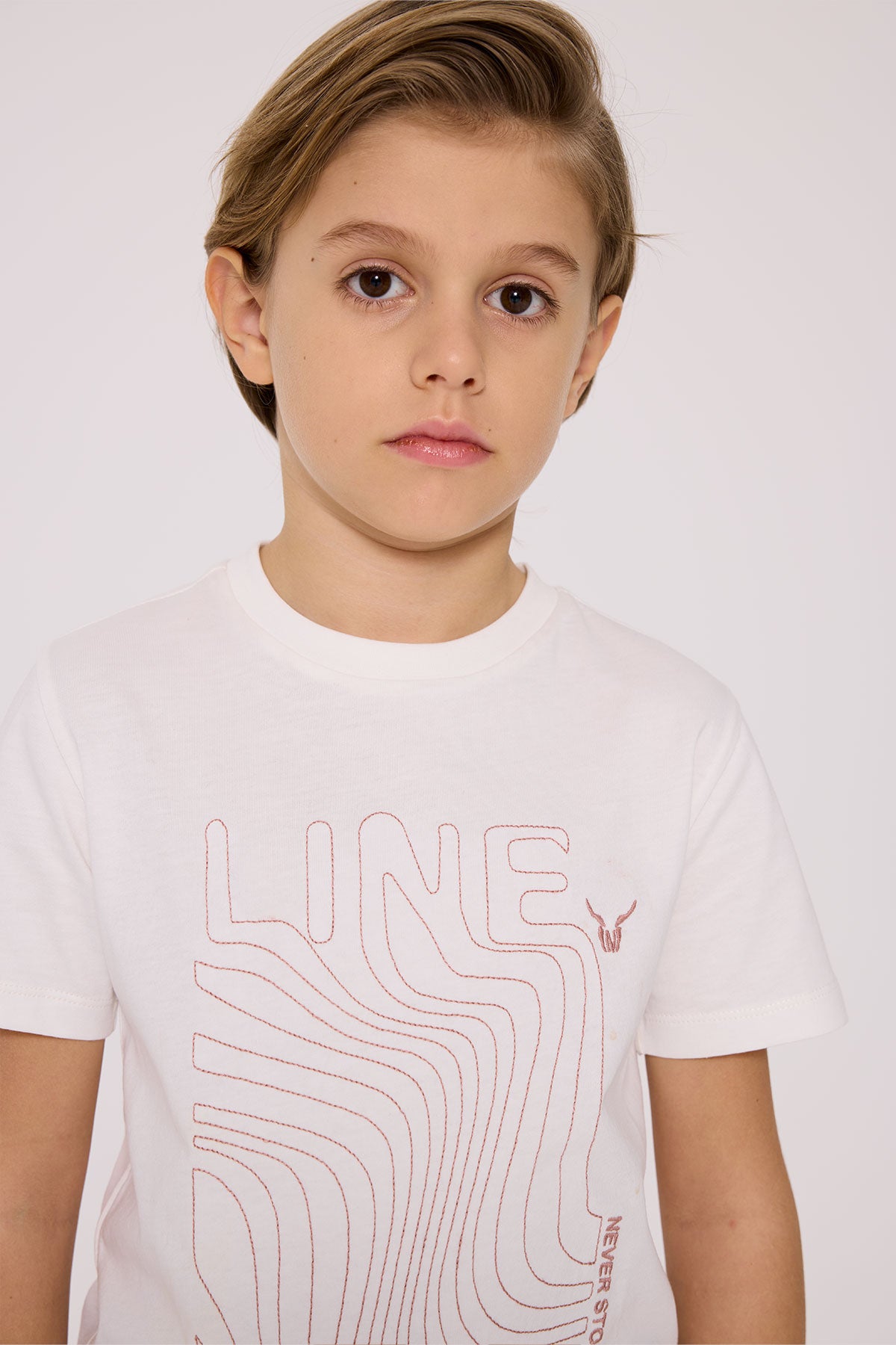 Boy Ecru Tshirt