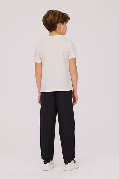 Boy Ecru Tshirt