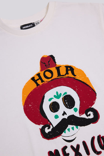Boy Ecru Tshirt