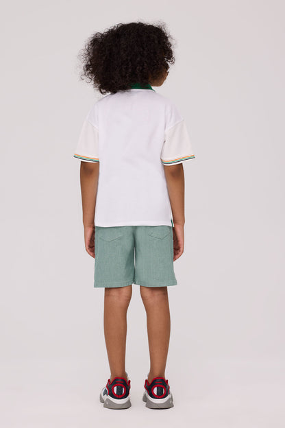 Boy Ecru Tshirt