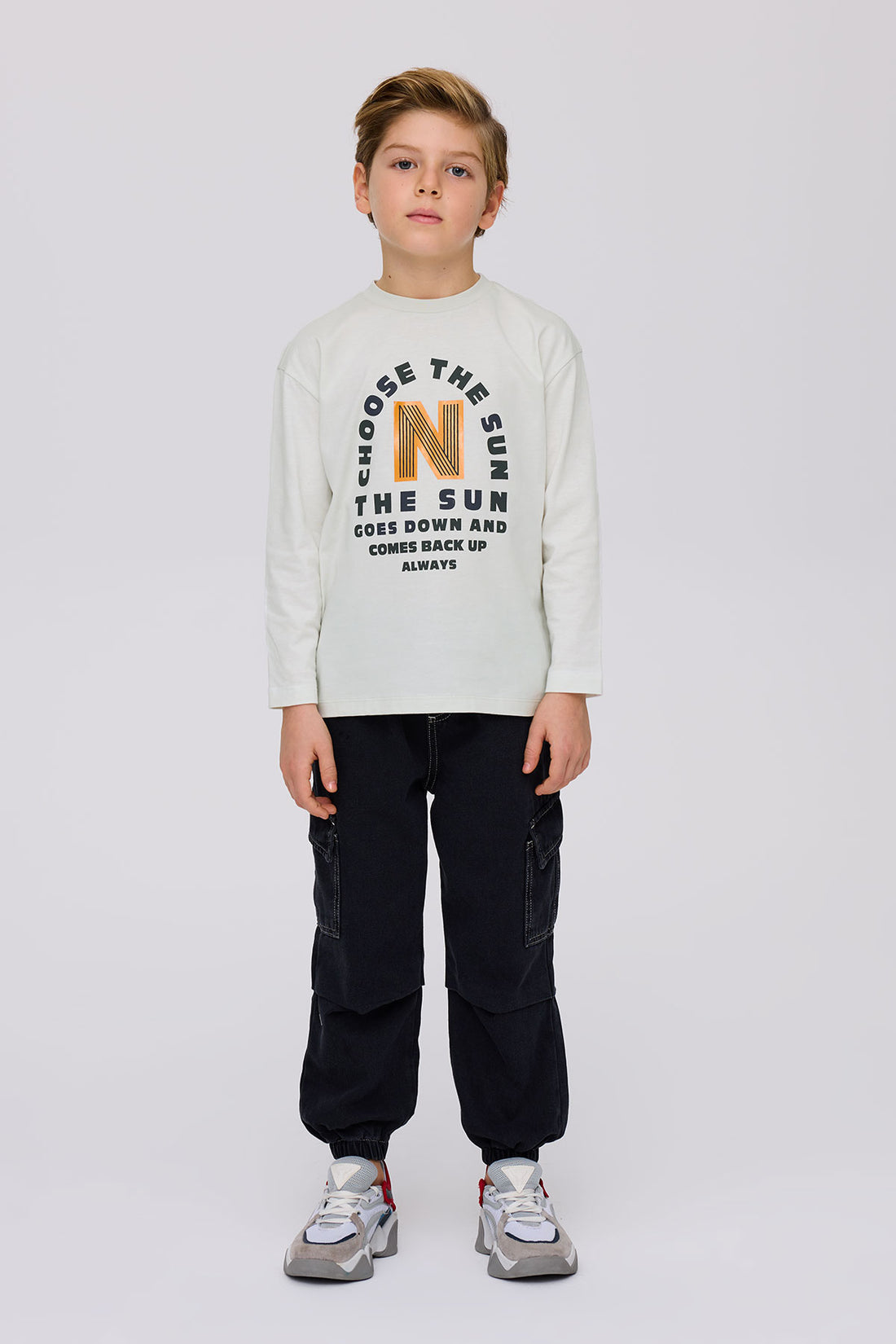 Boy Ecru Tshirt