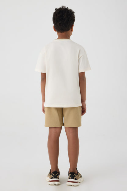 Boy Ecru Tshirt