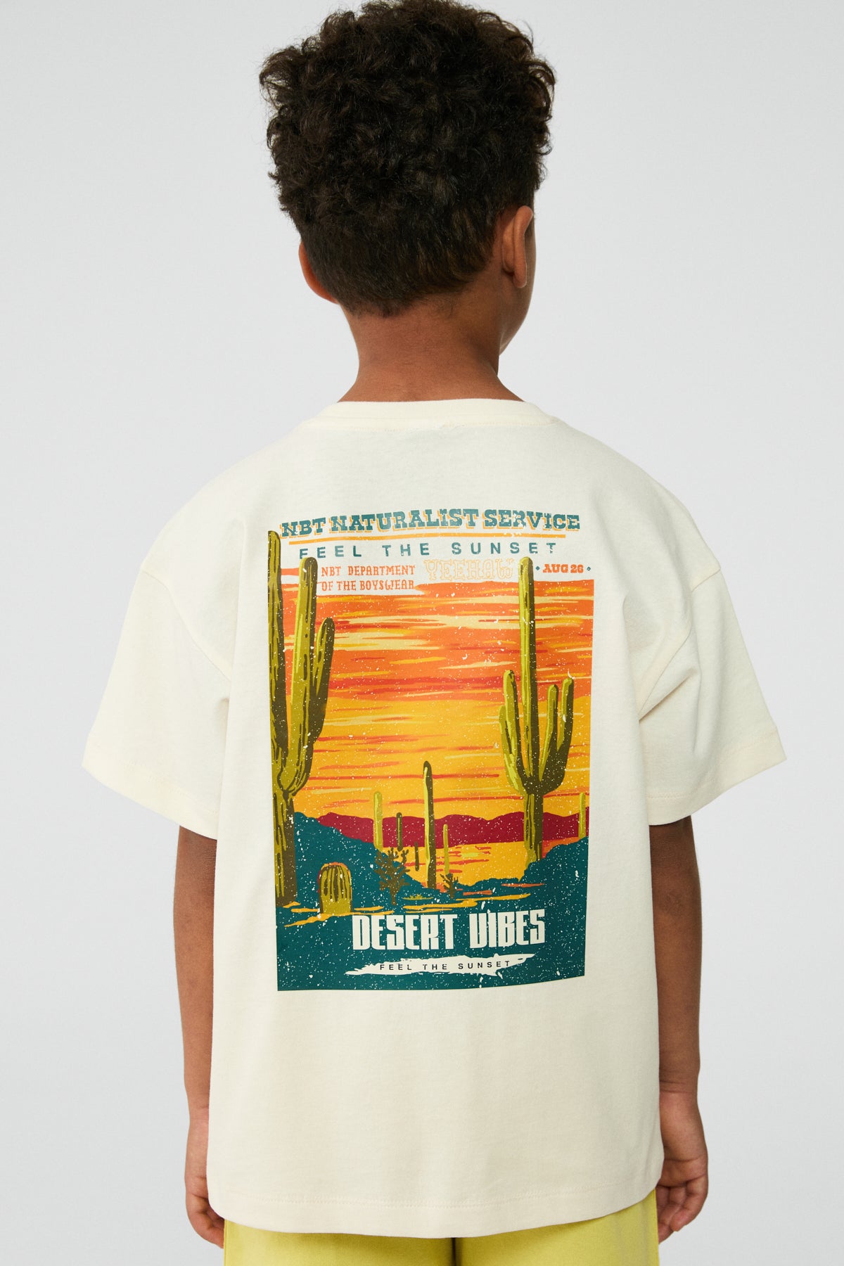 Boy Ecru Tshirt