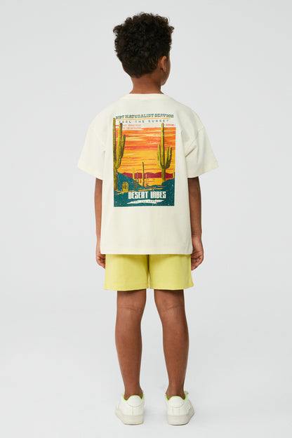 Boy Ecru Tshirt