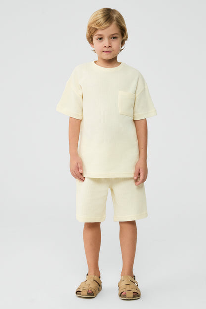 Boy Ecru Tshirt