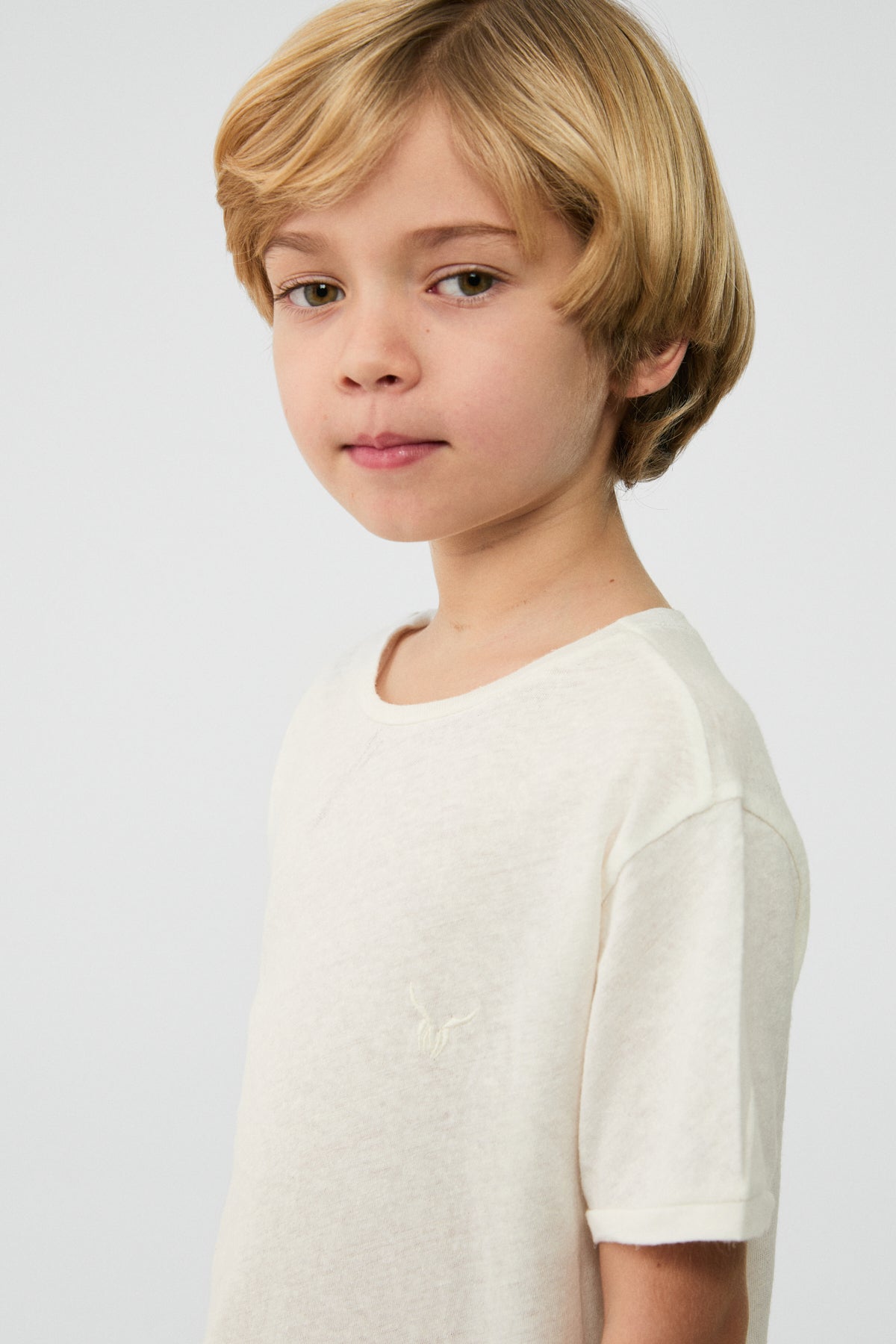 Boy Ecru Tshirt