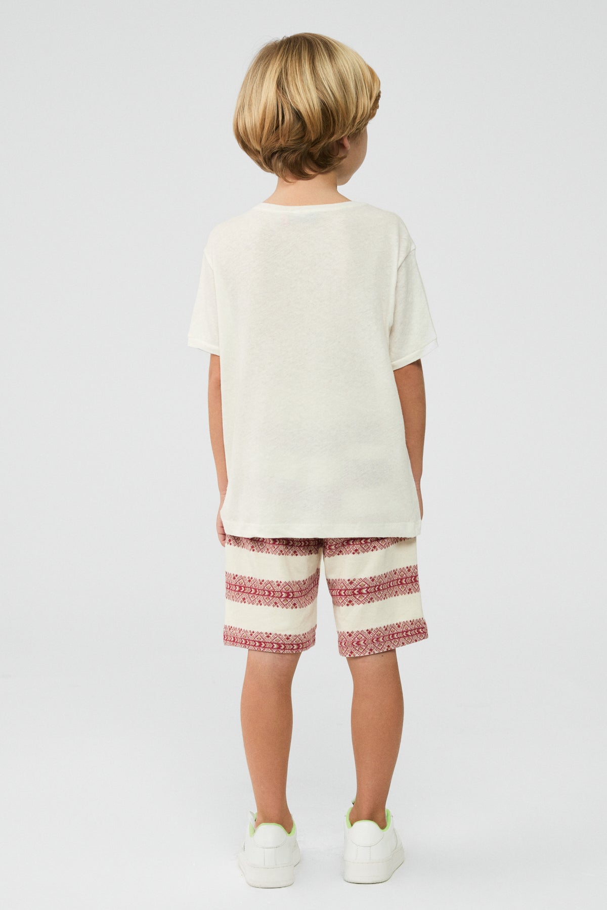 Boy Ecru Tshirt