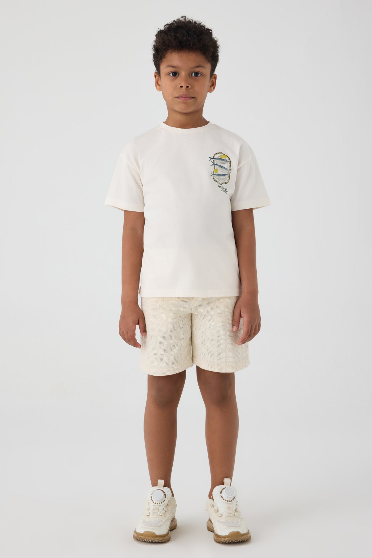 Boy Ecru Tshirt