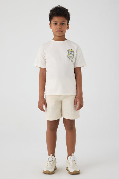 Boy Ecru Tshirt