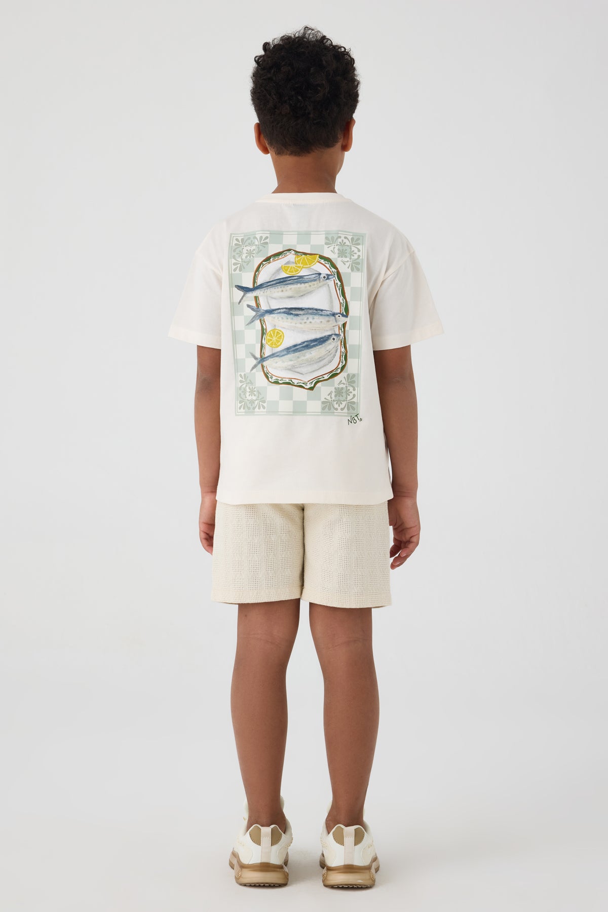 Boy Ecru Tshirt