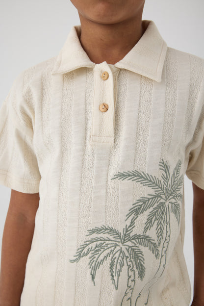 Boy Ecru Tshirt