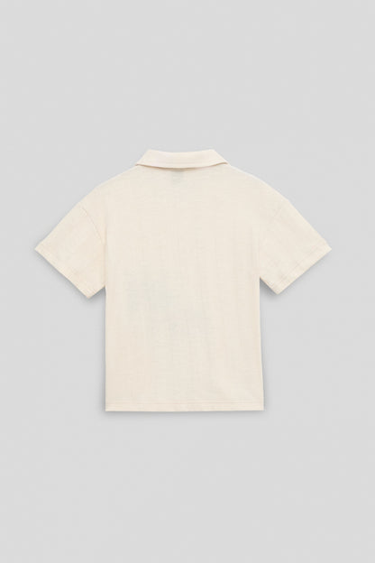 Boy Ecru Tshirt