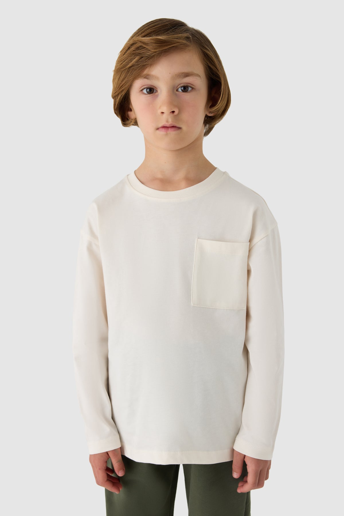 Boy Ecru Tshirt