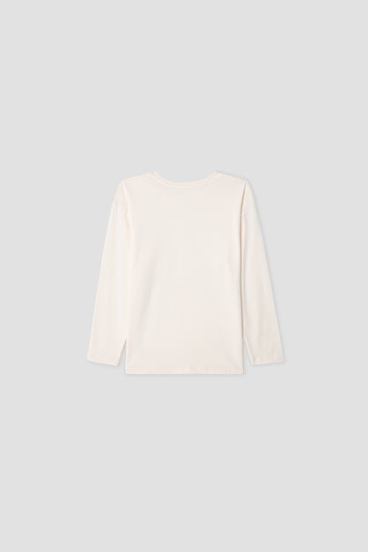Boy Ecru Tshirt
