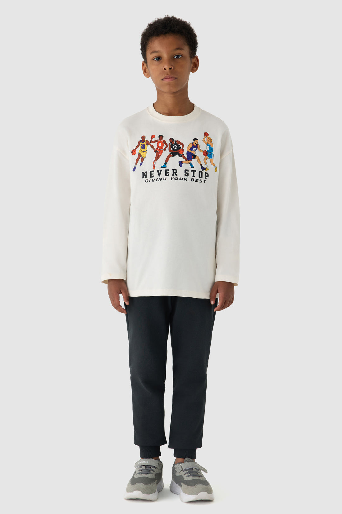 Boy Ecru Tshirt