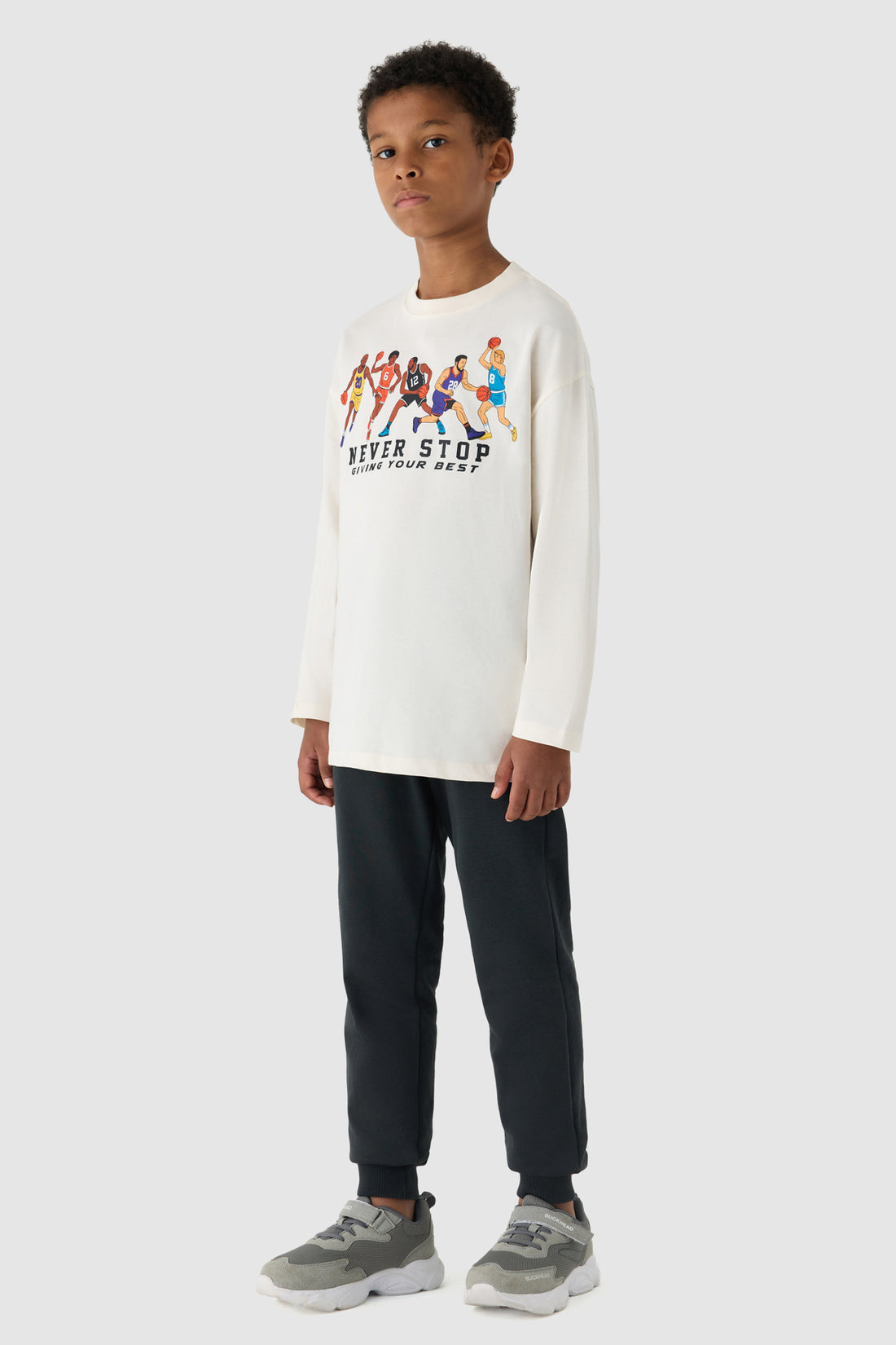 Boy Ecru Tshirt