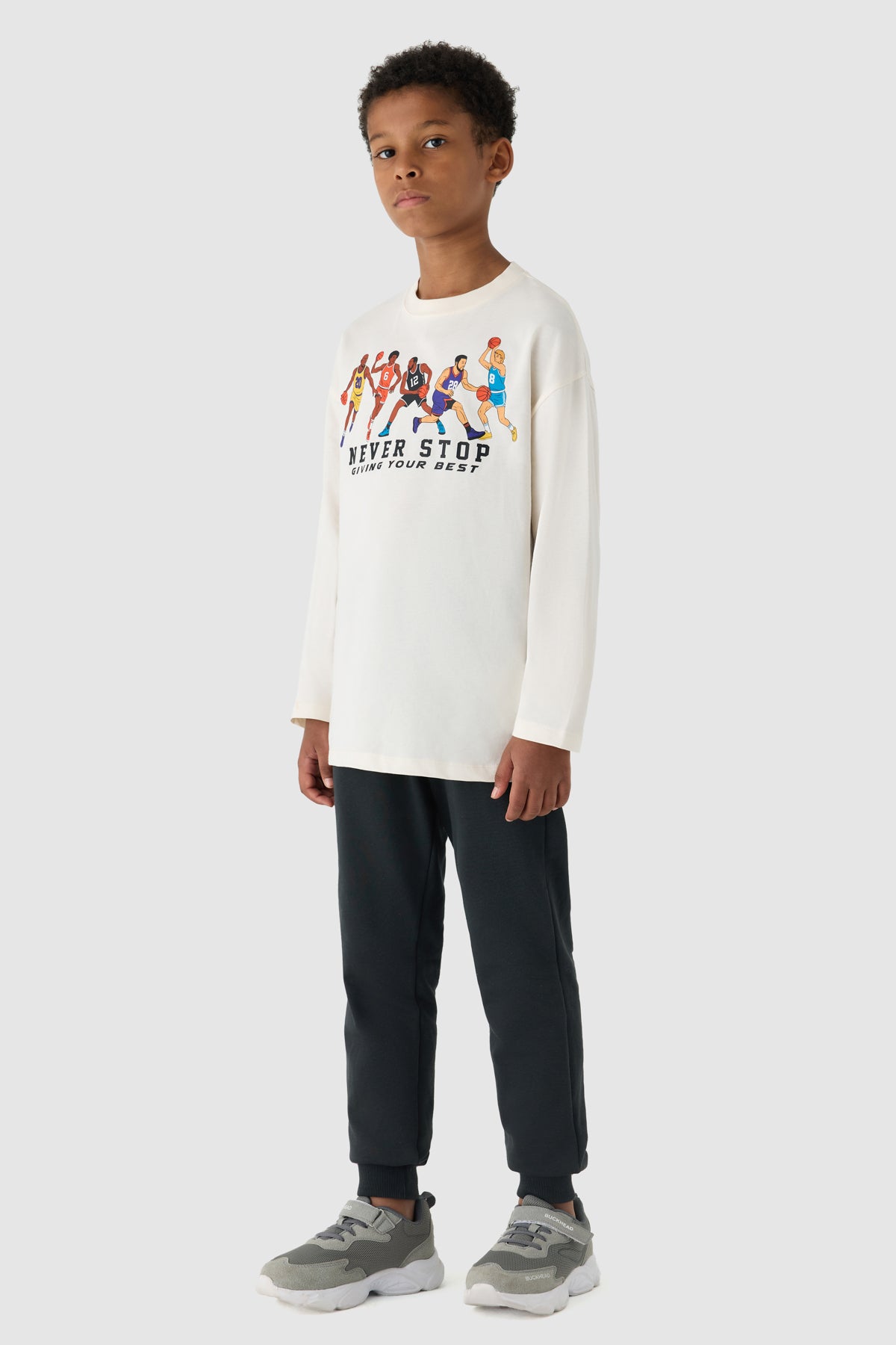 Boy Ecru Tshirt