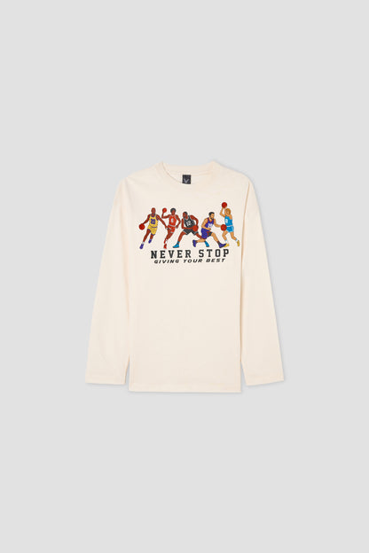Boy Ecru Tshirt