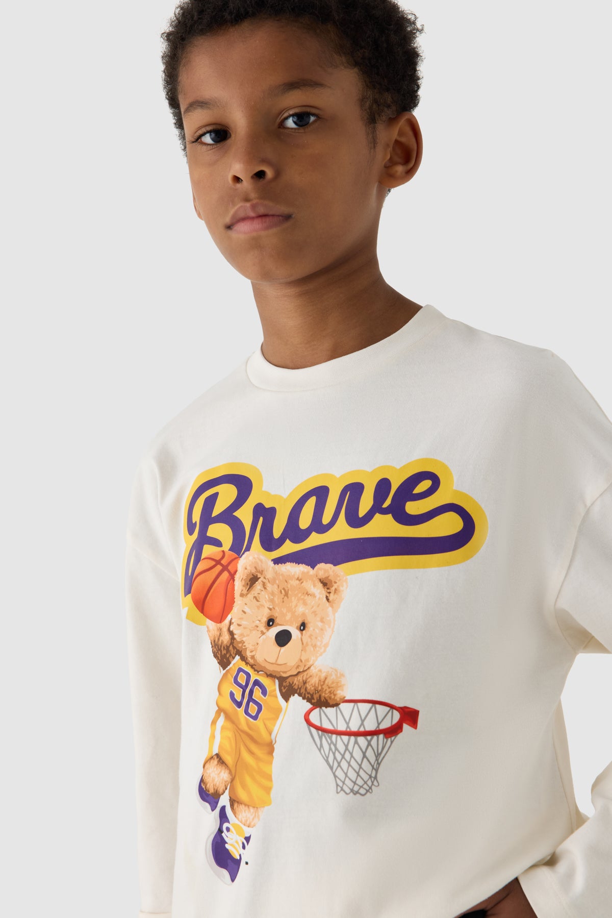 Boy Ecru Tshirt