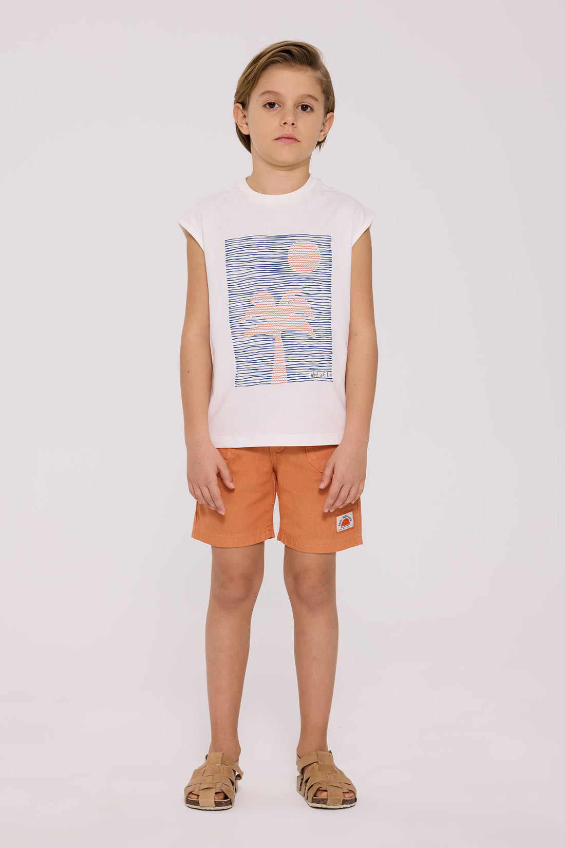 Boy Ecru Undershirt