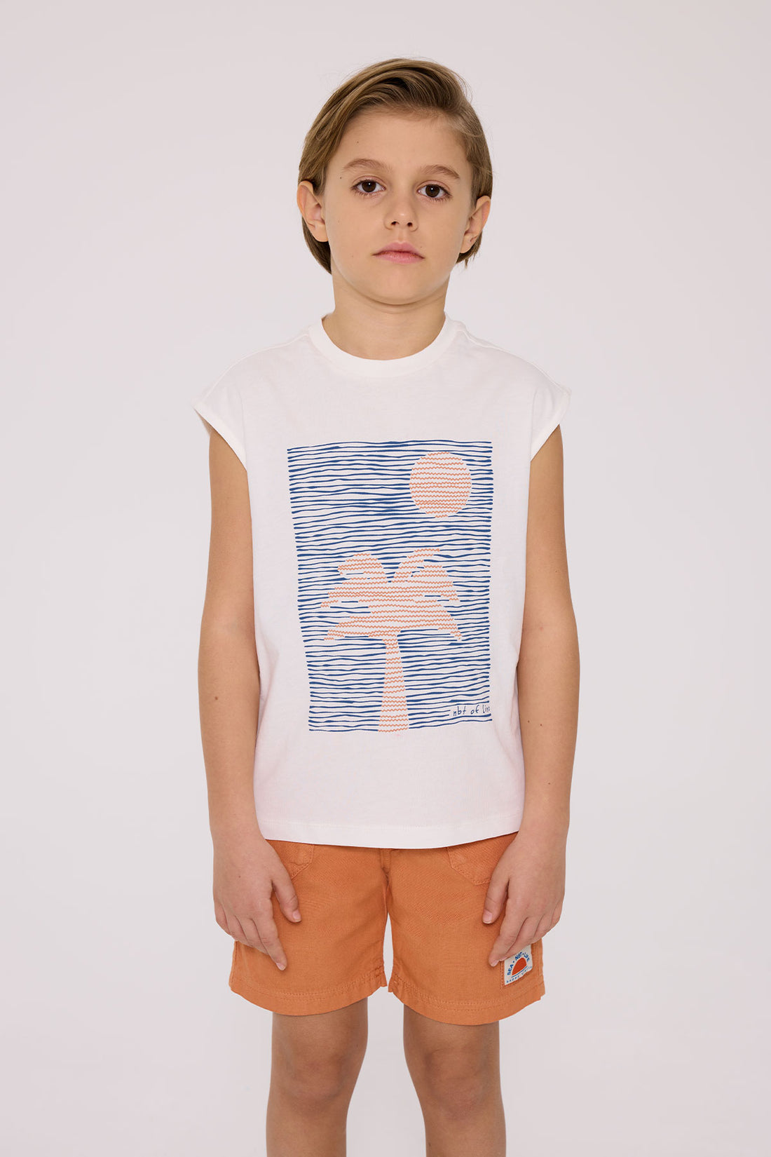 Boy Ecru Undershirt