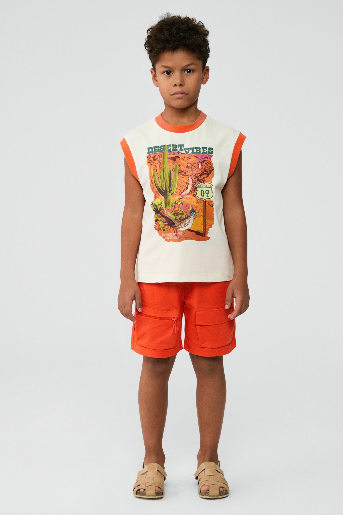 Boy Ecru Undershirt