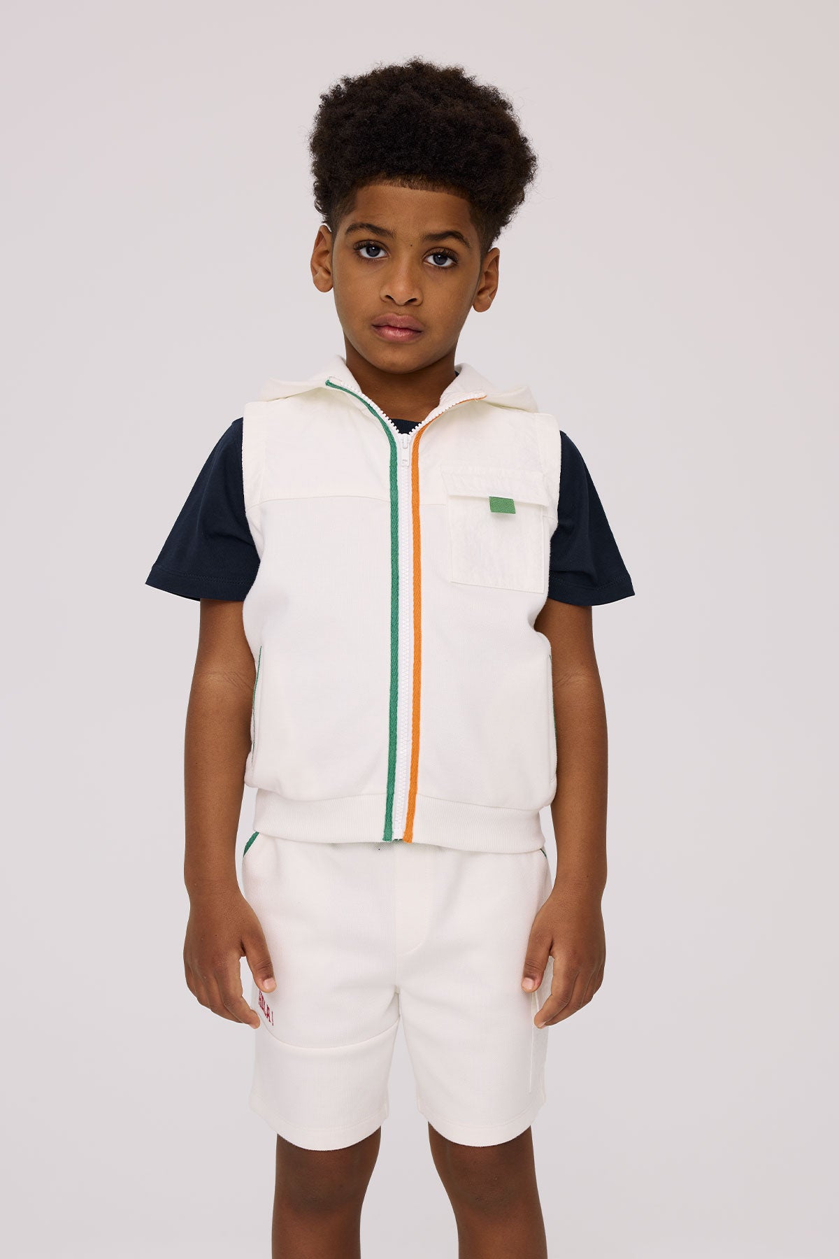 Boy Ecru Vest