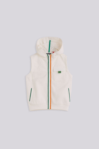 Boy Ecru Vest