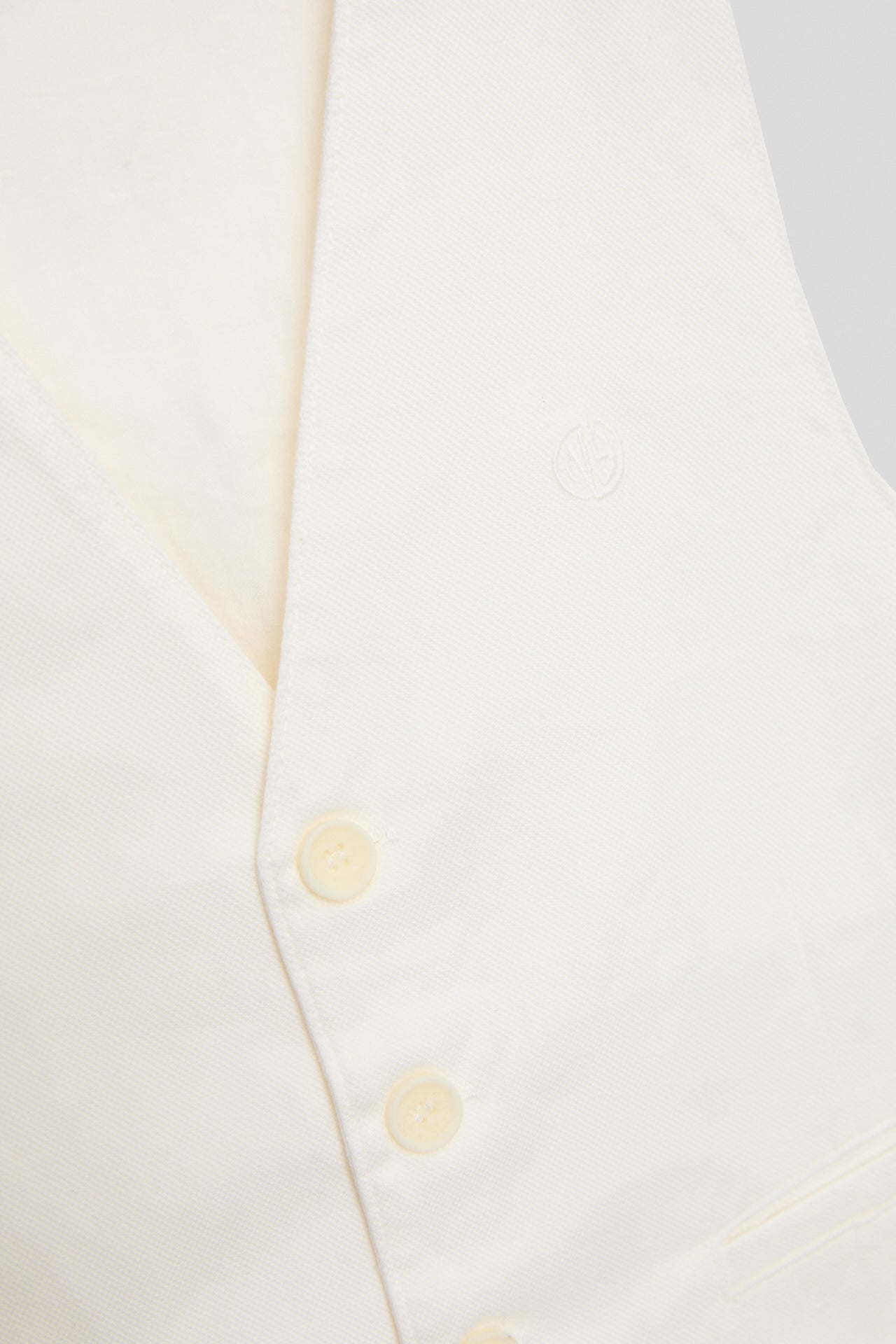 Boy Ecru Vest