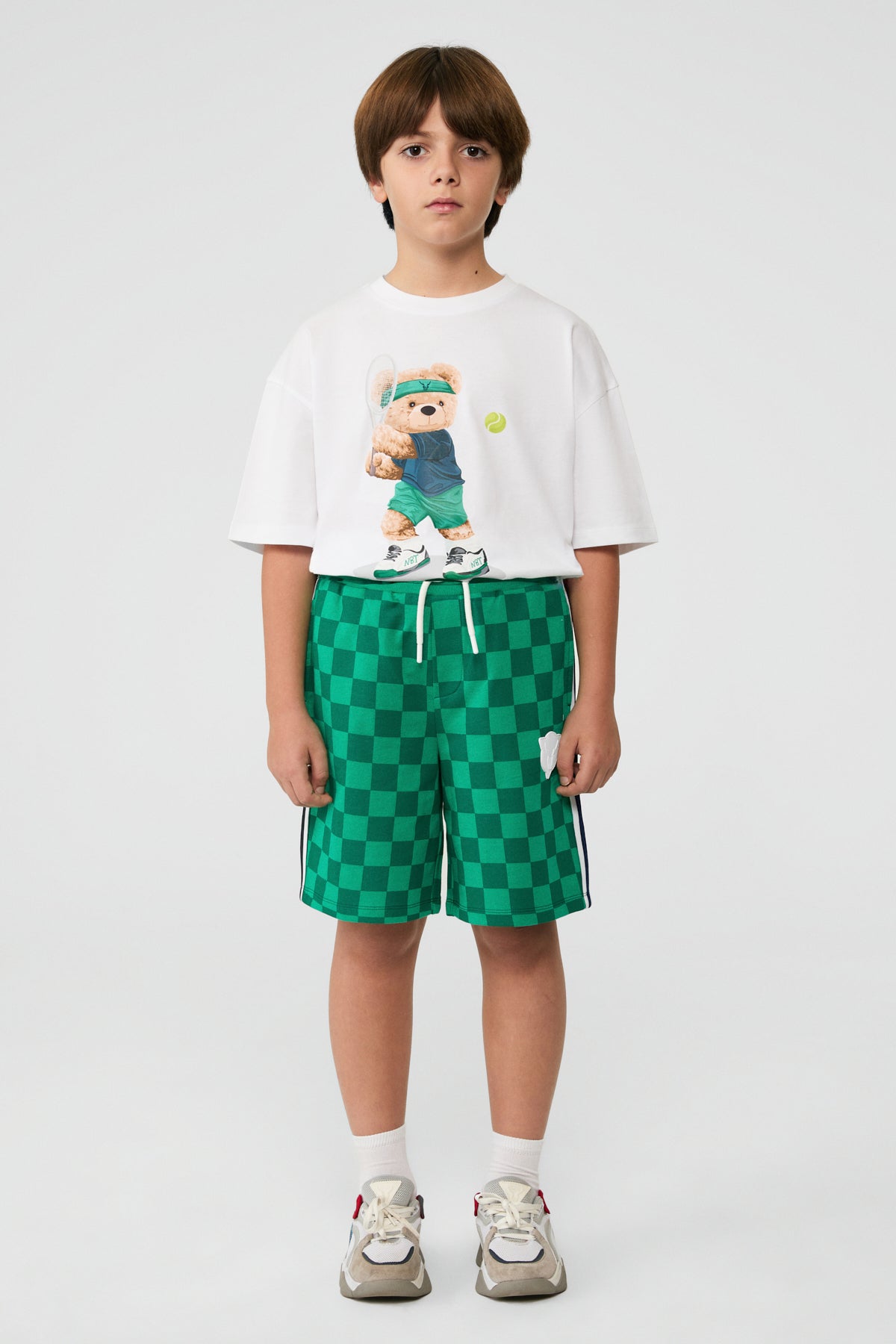 Boy Green Shorts
