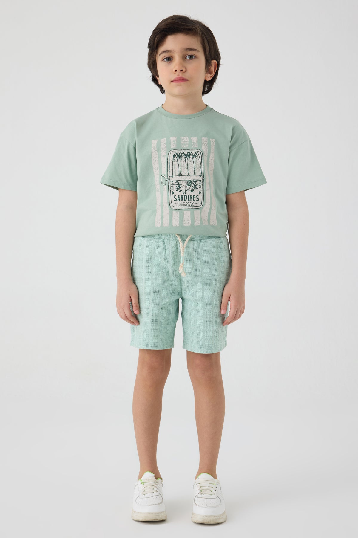 Boy Green Shorts