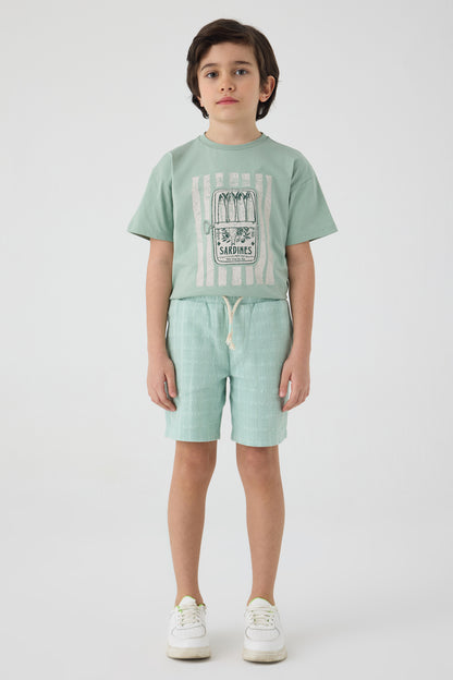 Boy Green Shorts