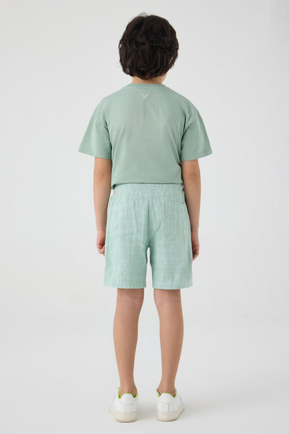 Boy Green Shorts