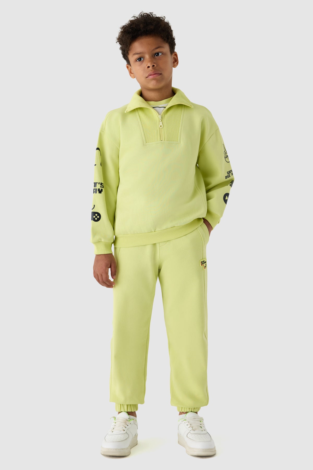 Boy Green Sweatshirt