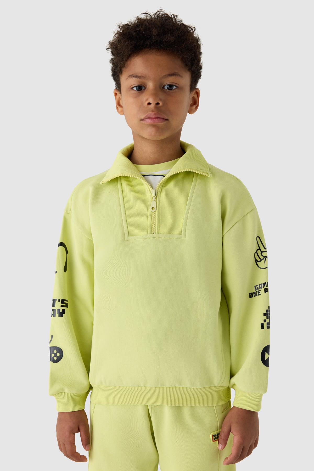 Boy Green Sweatshirt