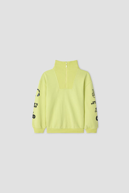 Boy Green Sweatshirt