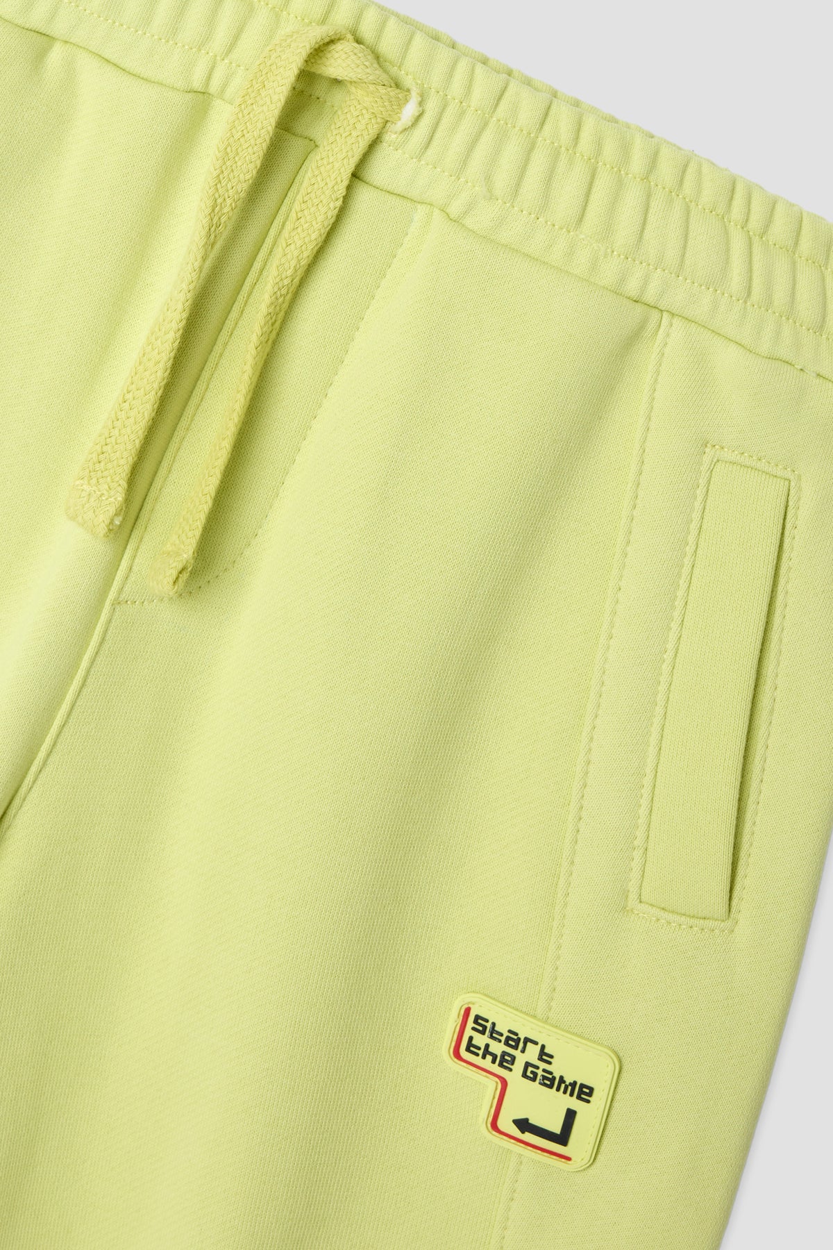 Boy Green Tracksuit Bottom