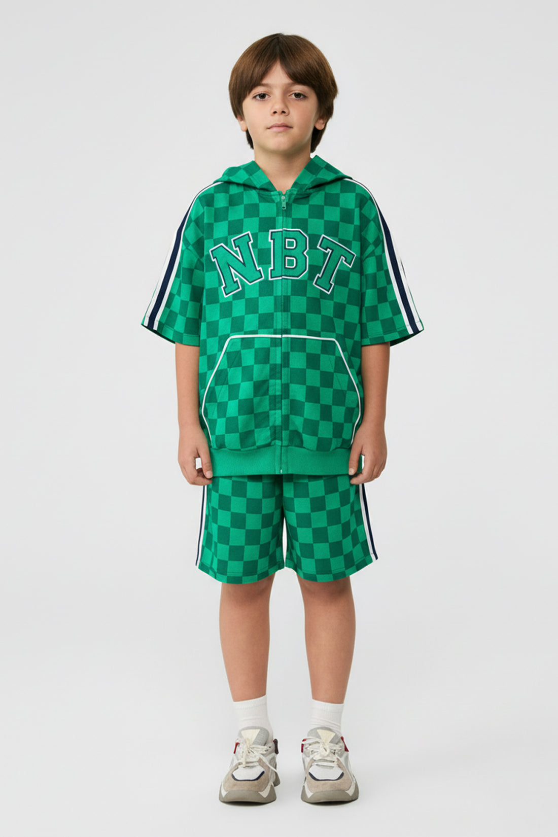 Boy Green Tracksuit Top