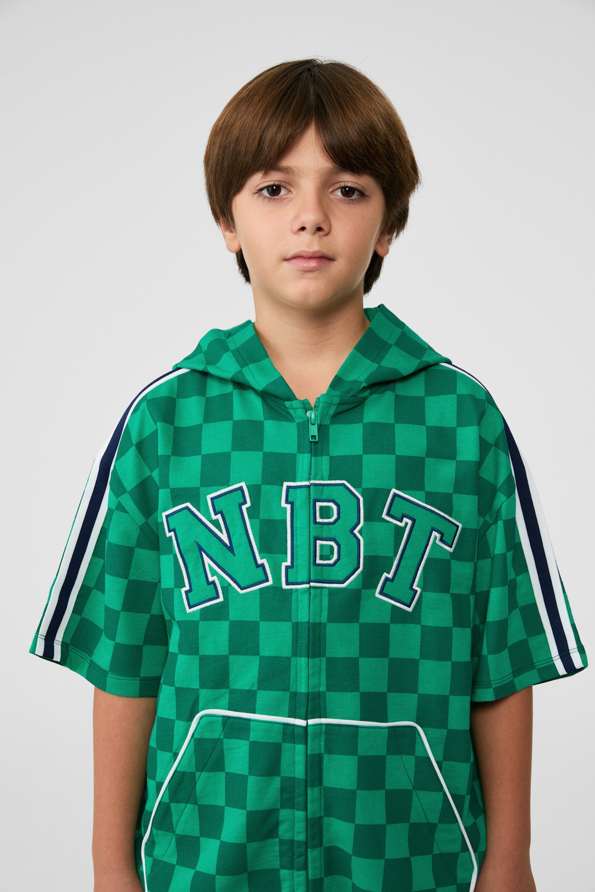 Boy Green Tracksuit Top