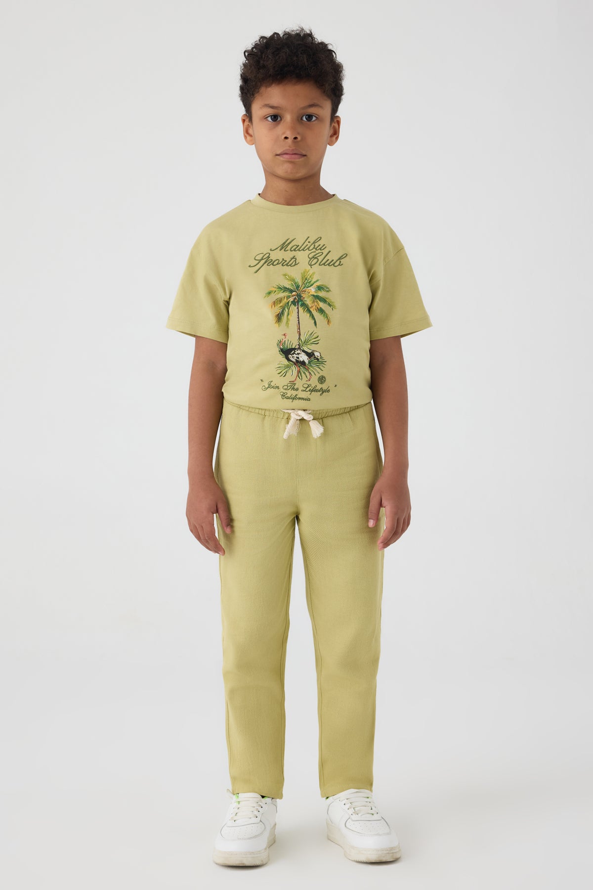Boy Green Trousers