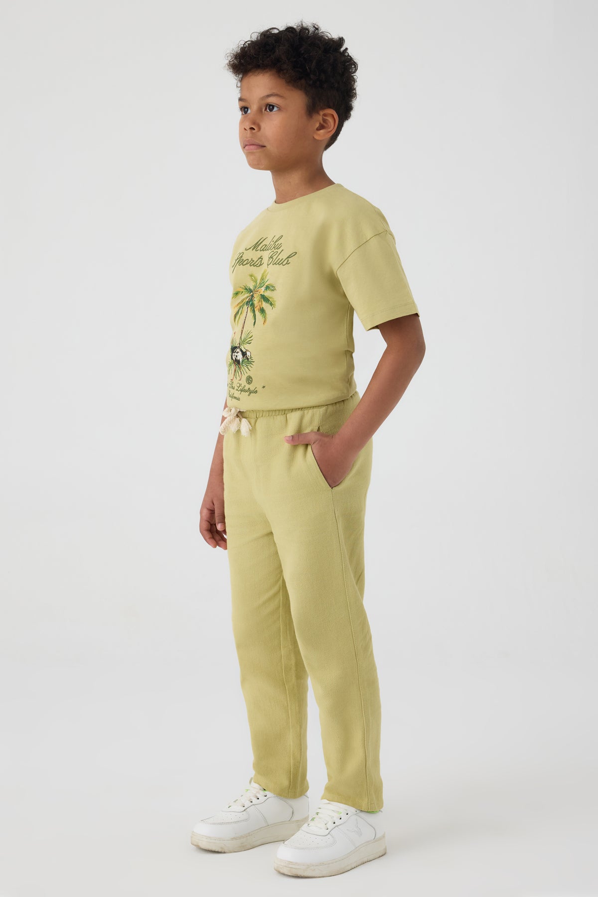 Boy Green Trousers