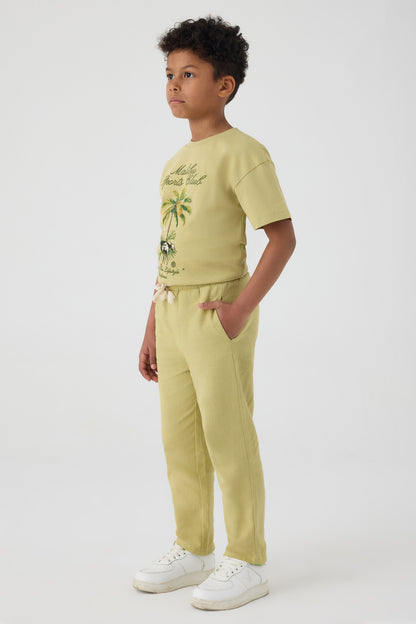 Boy Green Trousers