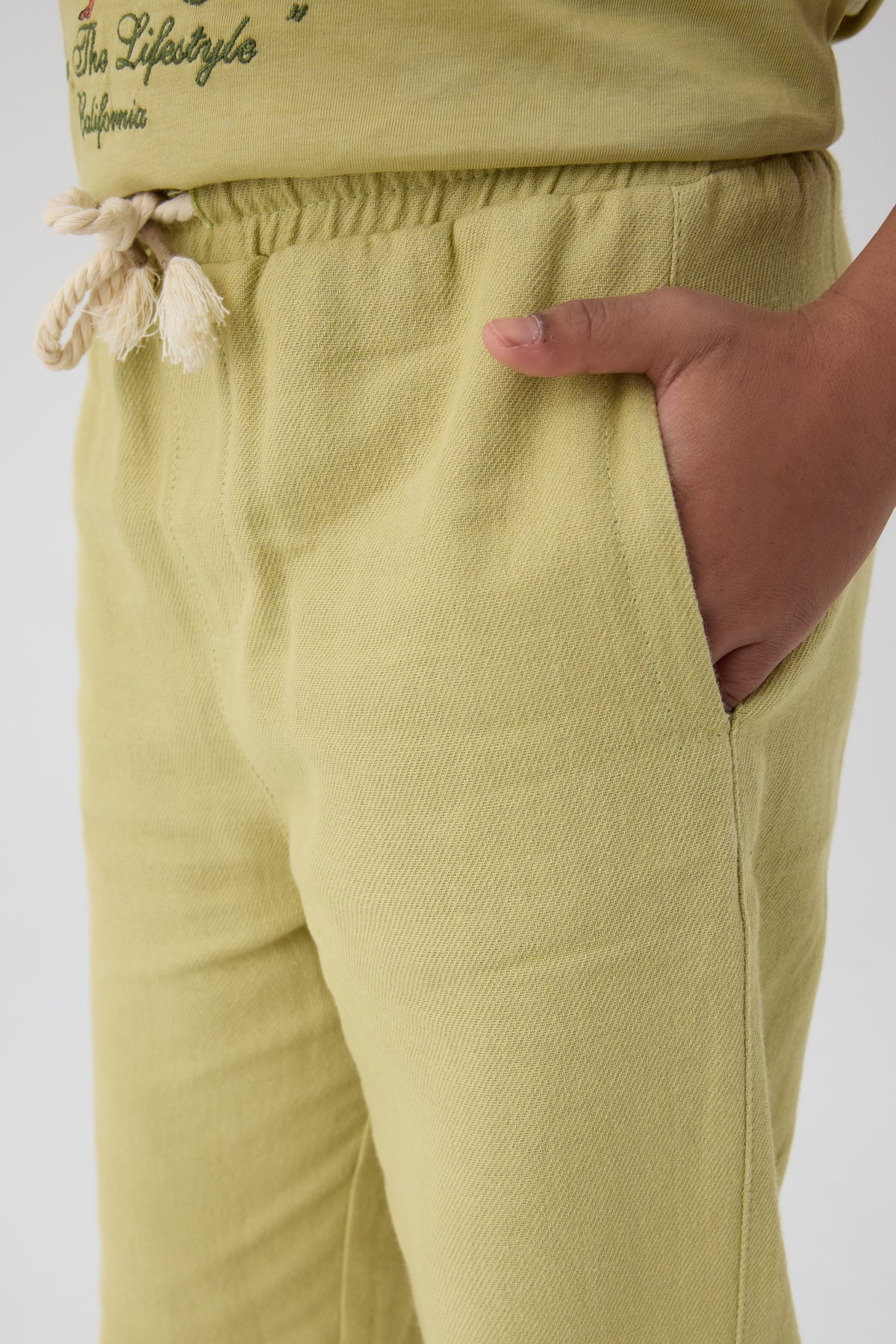Boy Green Trousers