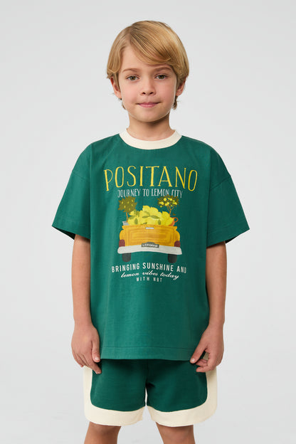 Boy Green Tshirt