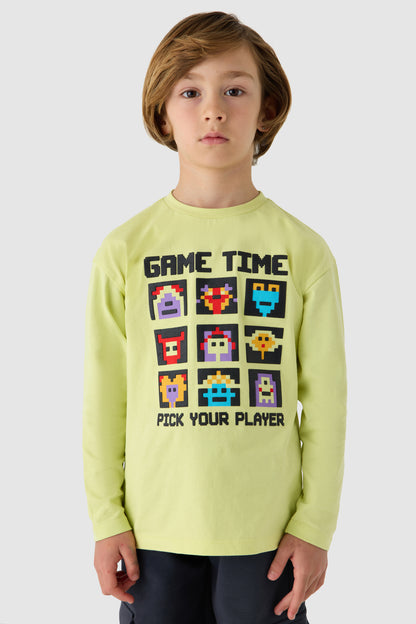 Boy Green Tshirt