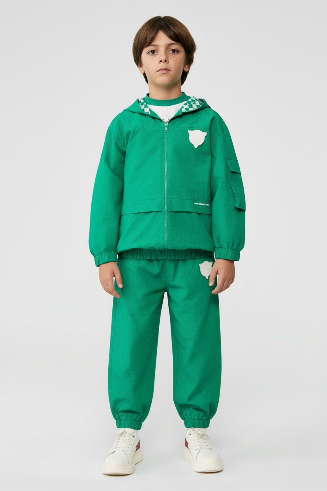 Boy Green Windbreaker