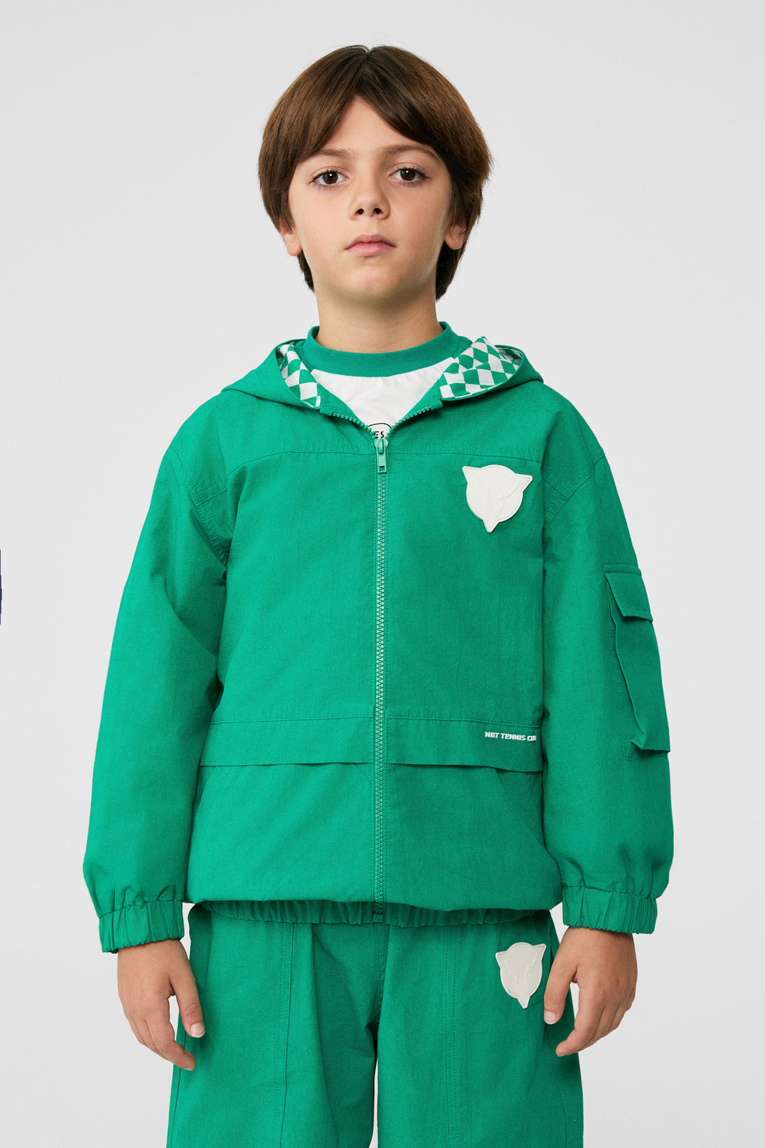 Boy Green Windbreaker