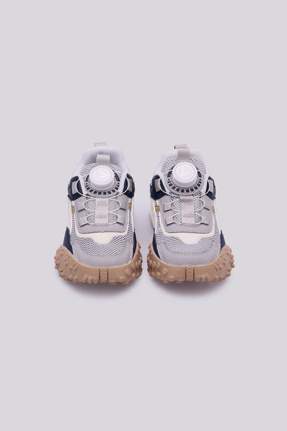 Boy Grey Melange Shoes