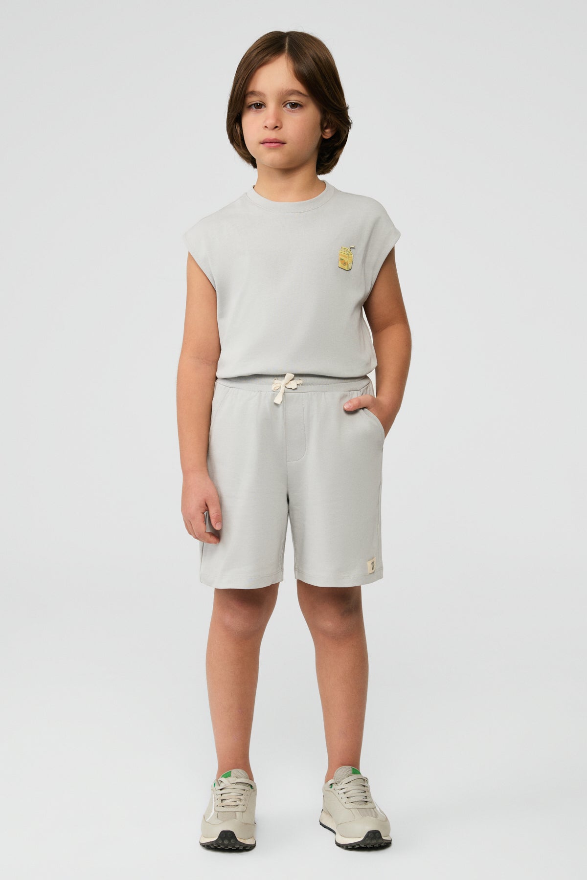 Boy Grey Shorts