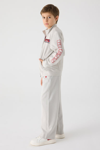 Boy Grey Tracksuit Top